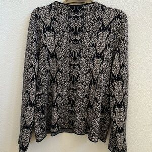 73. WORTHINGTON MULTICOLOR LONG SLEEVES SWEATER TOP XXL